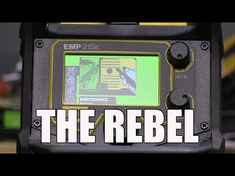 Suvirinimo pusautomatis ESAB Rebel EMP 215ic video