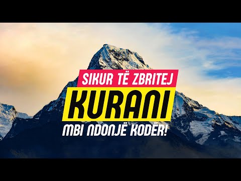 Sikur të zbritej Kurani mbi ndonjë kodër!