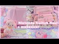 Nintendo Switch Pink JoyCon Unboxing Accessories Haul Sailor Moon Make Over