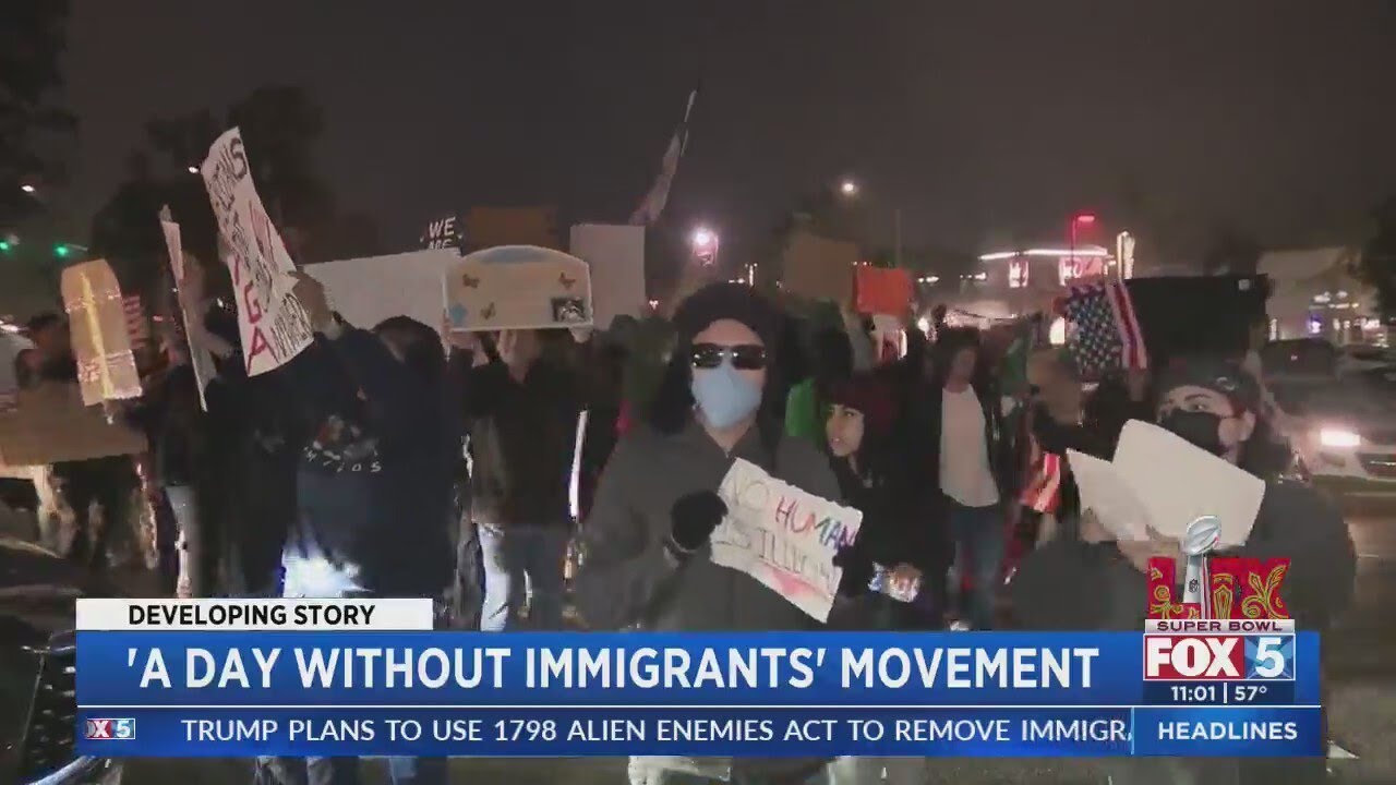 'A Day Without Immigrants' movement seen across San Diego