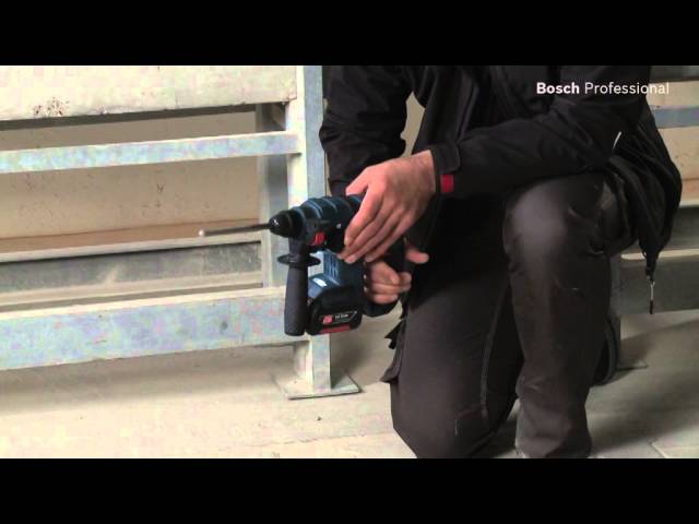 Video teaser for Bosch Bohrhammer GBH 18 V-EC Professional