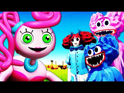 MOMMY LONG LEGS vs EVERY HUGGY (Totally Accurate Battle Simulator)