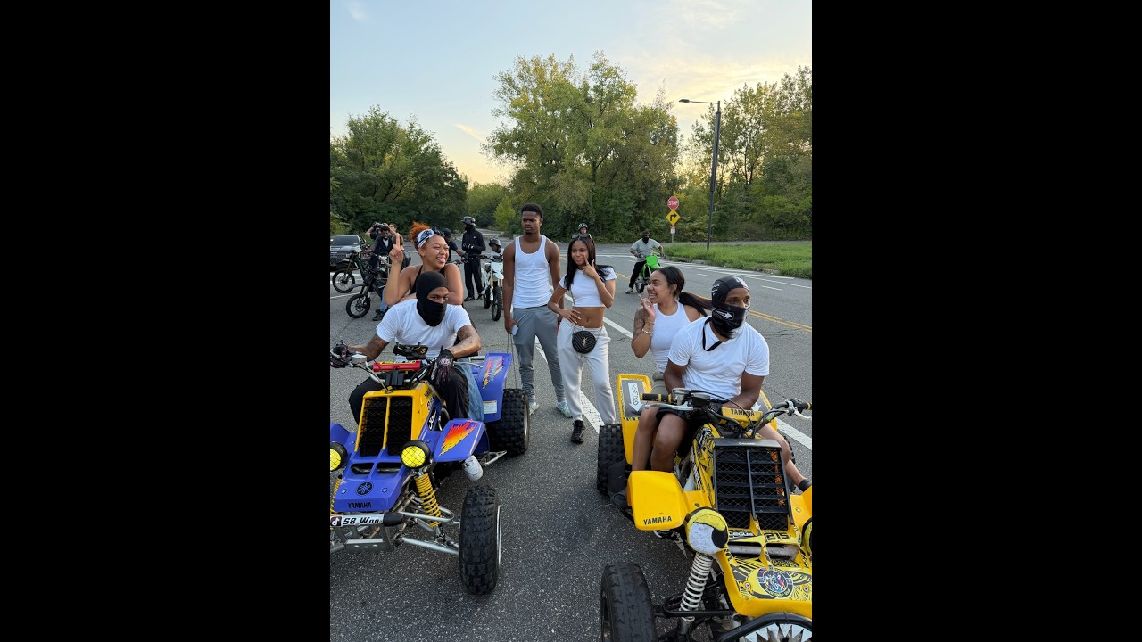 Hope & Faith SCREAM for their lives when them Philly Boys bring out the dirtbikes & make them get on