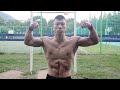20풀업 5머슬업 20바딥스 10턱걸이