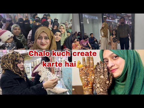 Khud se kuch banate hai Chalo😎💪Meet up🤍#meenazfam #dailyvlog #selfimprovement #women #vlog #family 