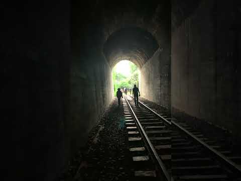 Dentro do túnel  do viaduto 13 em Vespasiano Corrêa/RS . #curta# comente#compartilha#
