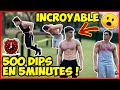 500 DIPS EN MOINS DE 30 MINUTES (pas facile du tout ...🥵)
