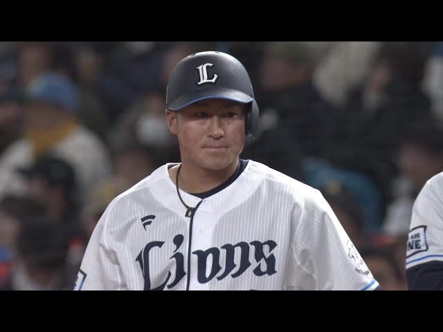 【8回裏】プロ初タイムリーでチームを救う!! ライオンズのルーキー・渡部聖弥の同点タイムリー!! 2025年3月29日 埼玉西武ライオンズ 対 北海道日本ハムファイターズ