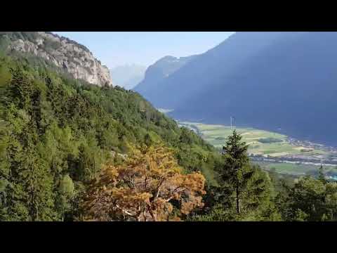 Departing Martigny on the Mont Blanc Express
