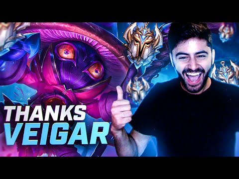 Yassuo | VEIGAR CARRIES ME TO CHALLENGER!