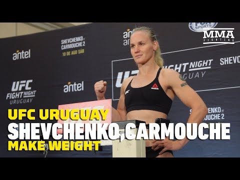 UFC Uruguay Weigh-Ins: Valentina Shevchenko, Liz Carmouche Make Weight - MMA Fighting