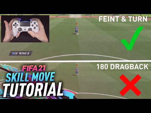 THIS GREAT NEW FIFA 21 SKILL MOVE BEATS THE DRAGBACK - "FEINT FORWARD & TURN" TUTORIAL