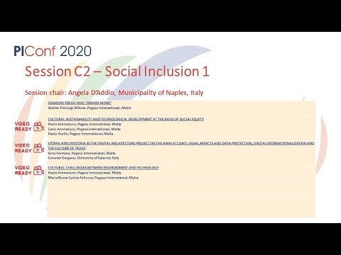 Session C2 - Social Inclusion 1