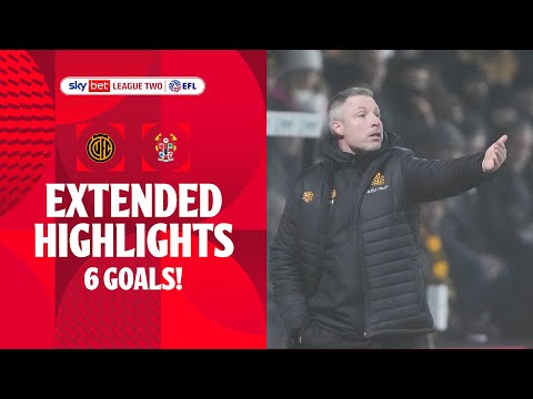 SIX GOALS! | Cambridge United v Tranmere Rovers extended highlights