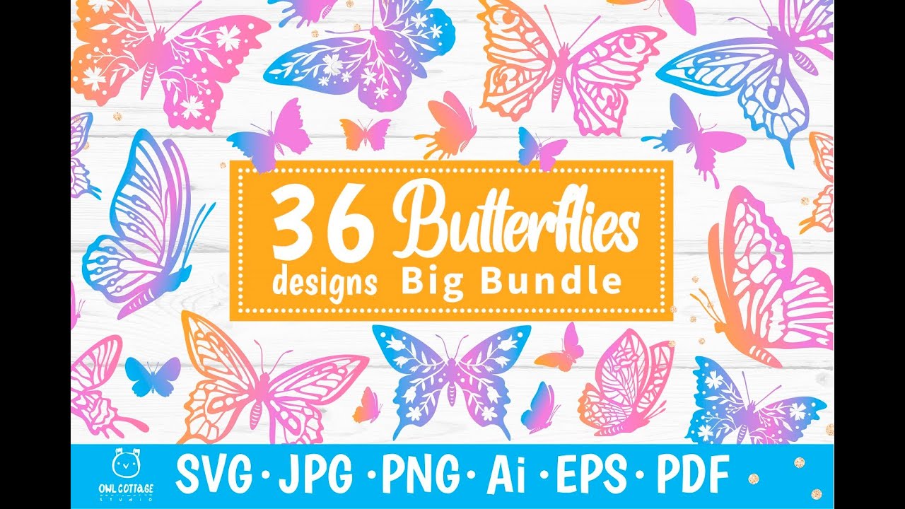 Butterflies SVG Bundle