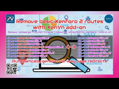 Remove basic Xenforo 2 routes with XenVn add-on