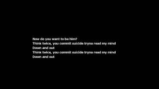 KiD CuDi - Down  out (lyrics video)