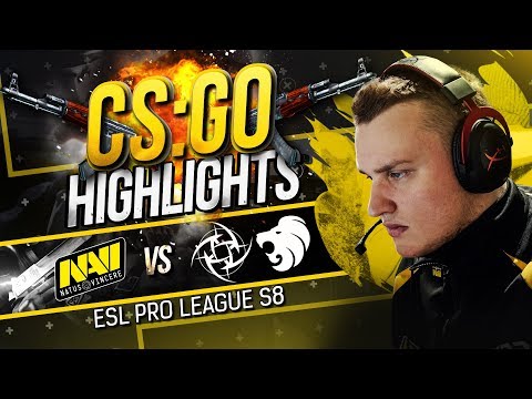 CSGO Highlights: NAVI vs NiP, North @ ESL Pro League S8