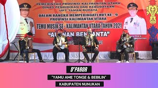 Download lagu Temu Musik Se-Kalimantan Utara Tahun 2021 | Sanggar Musik D’PAROR, Kabupaten Nunukan mp3