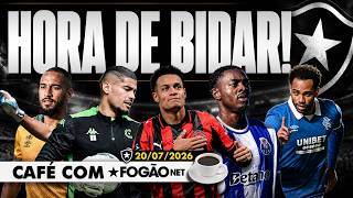 CAFÉ COM FOGÃONET: BOTAFOGO JÁ PODE INSCREVER REFORÇOS | CLUBE NEGA INTERESSE EM ZAGUEIRO