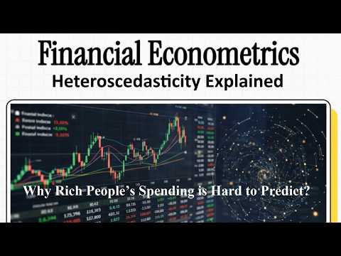 Thumbnail for Heteroscedasticity Explained | The Hidden Pattern in Data You Must Know | Financial Econometrics by Econometrics