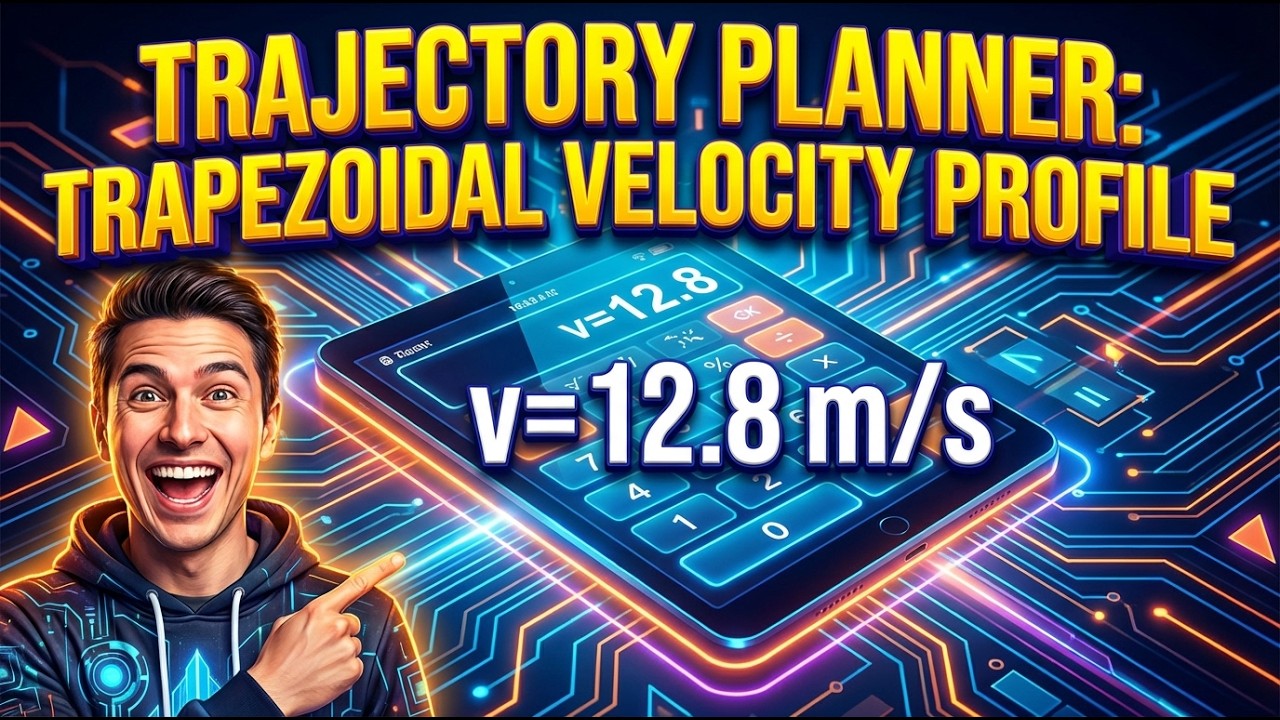Trajectory Planner: Trapezoidal Velocity Profile