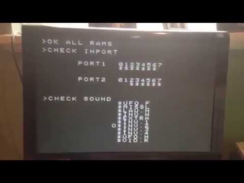 Space Invaders Deluxe test ROM
