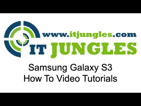 Samsung Galaxy S3: How to Enable/Disable Touch Sound
