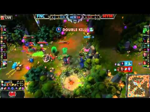 EU LCS 2013 Summer W4D1- FNC vs MYM Recap