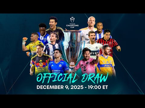 Official Draw | 2026 Concacaf Champions Cup