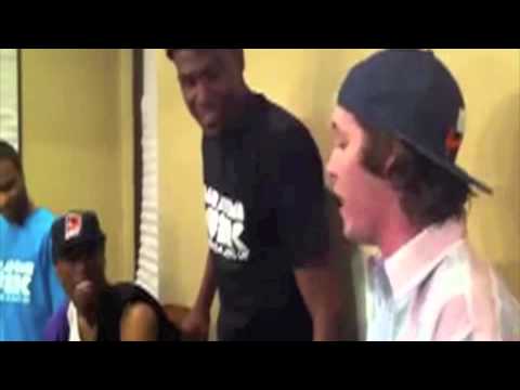 Josh Sallee at Kevin Durant's studio with KD and James Harden