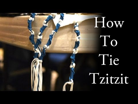 How to Tie Tzitzit | TorahResource
