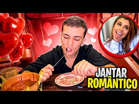 LEVEI MEU NAMORADO PARA UM JANTAR ROMÂNTICO! “ele aceitou*