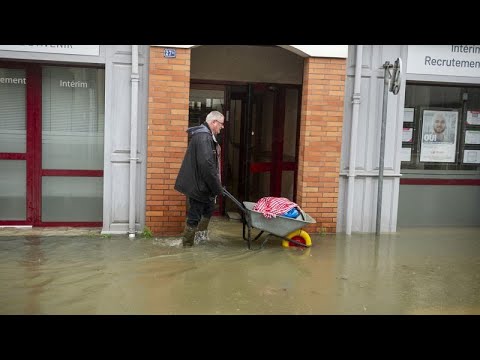 Video Thumbnail: Low-pressure system Ivo causes major flooding in Redon, red alert maintained