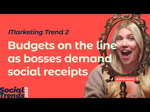 Social Media Trends 2023 | TREND 2: Bosses demand social receipts