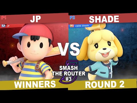 SSBU - Nano|JP (Ness) vs. ShadeLRK (Isabelle) [Smash the Router #3]