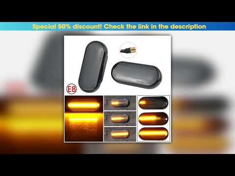For SEAT Ibiza 6L Cordoba Toledo Leon MK1 MK2 LED Dynamic Side Marker Light Turn Signal Light for