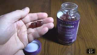 Viva Naturals Organic Elderberry Gummies - Vitamin C, Zinc Immune Support  -Delicious & Healthy!