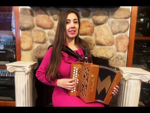 SALTPARGCCW - Cherry Saltarelle Parisien Diatonic Button Accordion GC MM 23 8 $3299