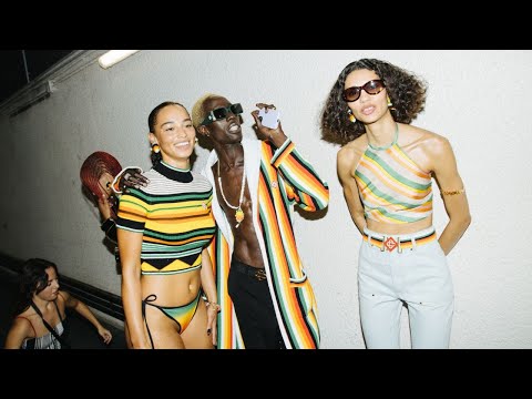 Backstage at the Casablanca Show