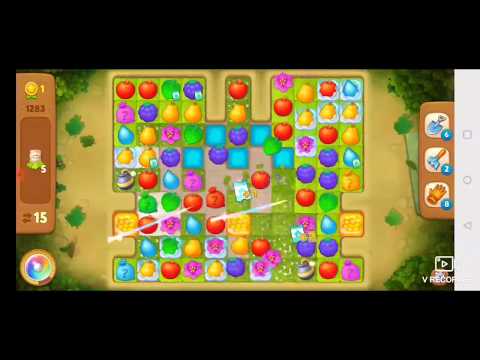 Gardenscapes 1283 #NoBooster walkthrough #gamingfanatics