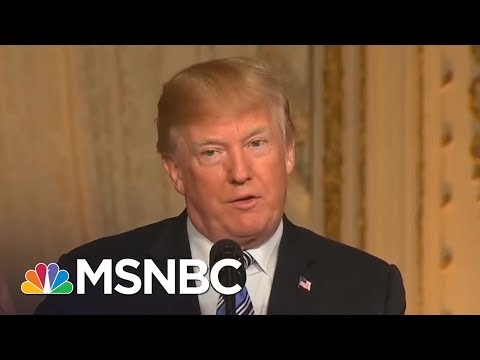 President Donald Trump On Barbara Bush Marriage: 'I'll Never Beat' 73 Years | The 11th Hour | MSNBC