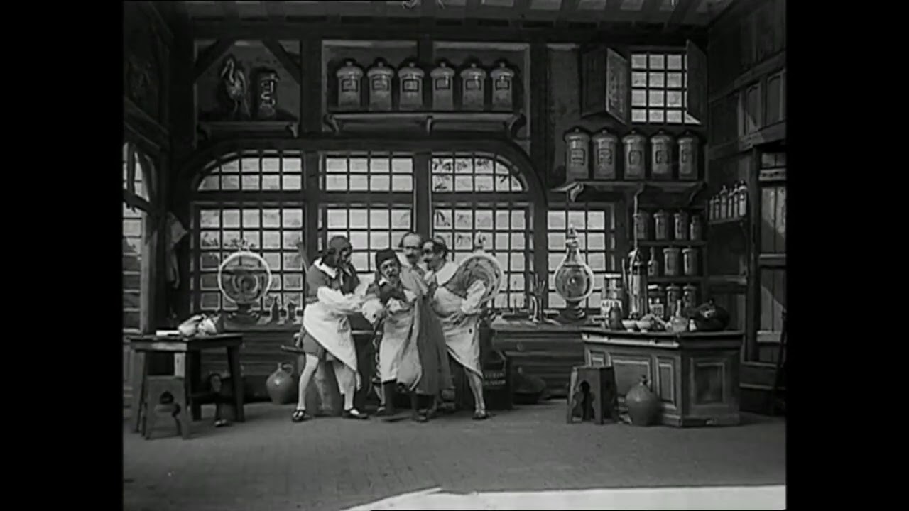 Hallucinations pharmaceutiques ou Le truc de potard (1908) Pharmaceutical Hallucinations (Méliès)