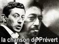 LA CHANSON DE PREVERT - Serge Gainsbourg ...