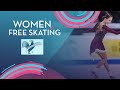 Women Free Skating Internationaux De France 2021 GPFigure