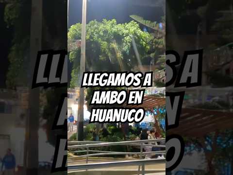 Estamos en la plaza de #Ambo en #Huanuco buscando algo para comer 🥣