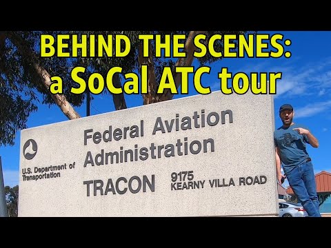 ATC Behind the Scenes: Flying to SoCal TRACON for a private tour in a Grumman Tiger
