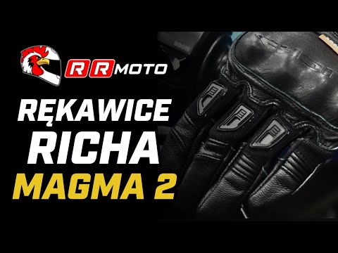 RICHA MAGMA 2 _ miejskie rękawice motocyklowe