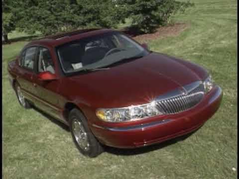 MW 1997 First Drive The 1998 Lincoln Continental | Retro Review