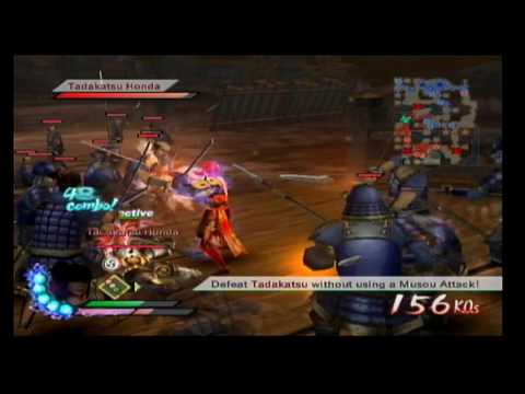 Samurai Warriors 3 - Historical Mode - Battle of Mikatagahara